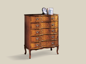 054/5 - Wooden chest of drawers by Tarocco Vaccari Group - view 2